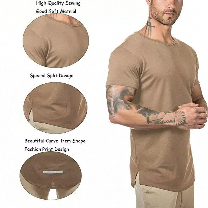 Gym Clothing Men Custom Spandex Muscle Fit Running Fitness Workout Sport