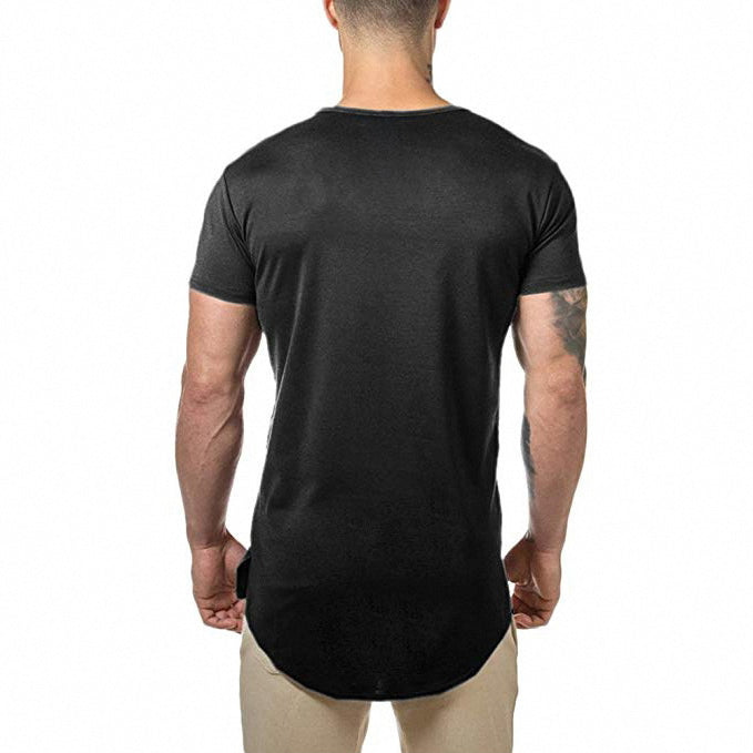 Gym Clothing Men Custom Spandex Muscle  Fit Running Fitness Workout Sport