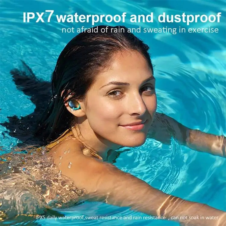 Gaming Headphone Noise Cancelling BT 5.0 Waterproof LED TWS F9