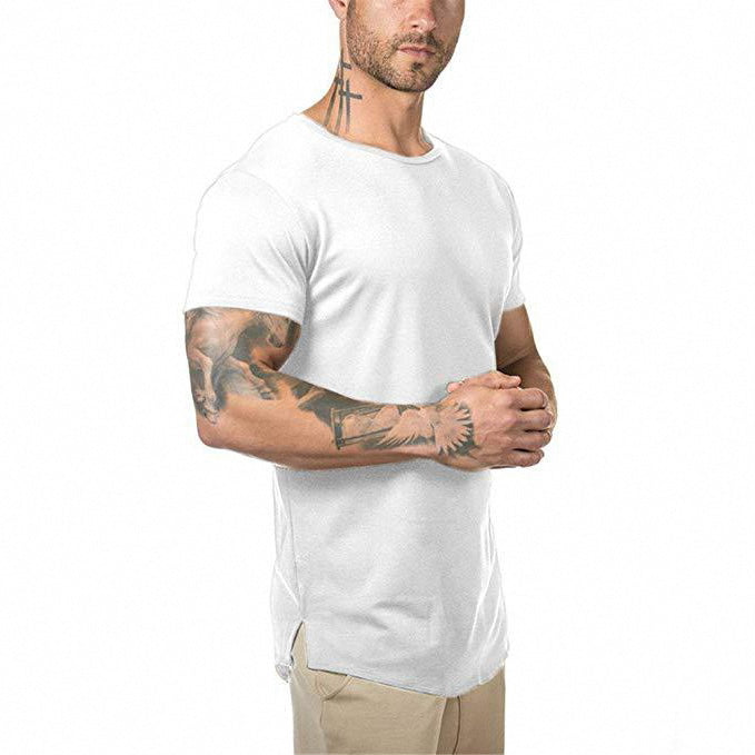 Gym Clothing Men Custom Spandex Muscle  Fit Running Fitness Workout Sport