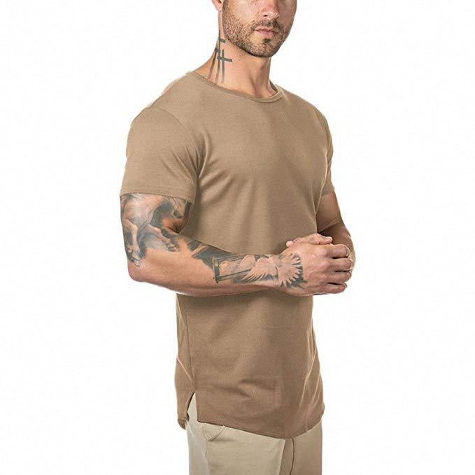 Gym Clothing Men Custom Spandex Muscle  Fit Running Fitness Workout Sport
